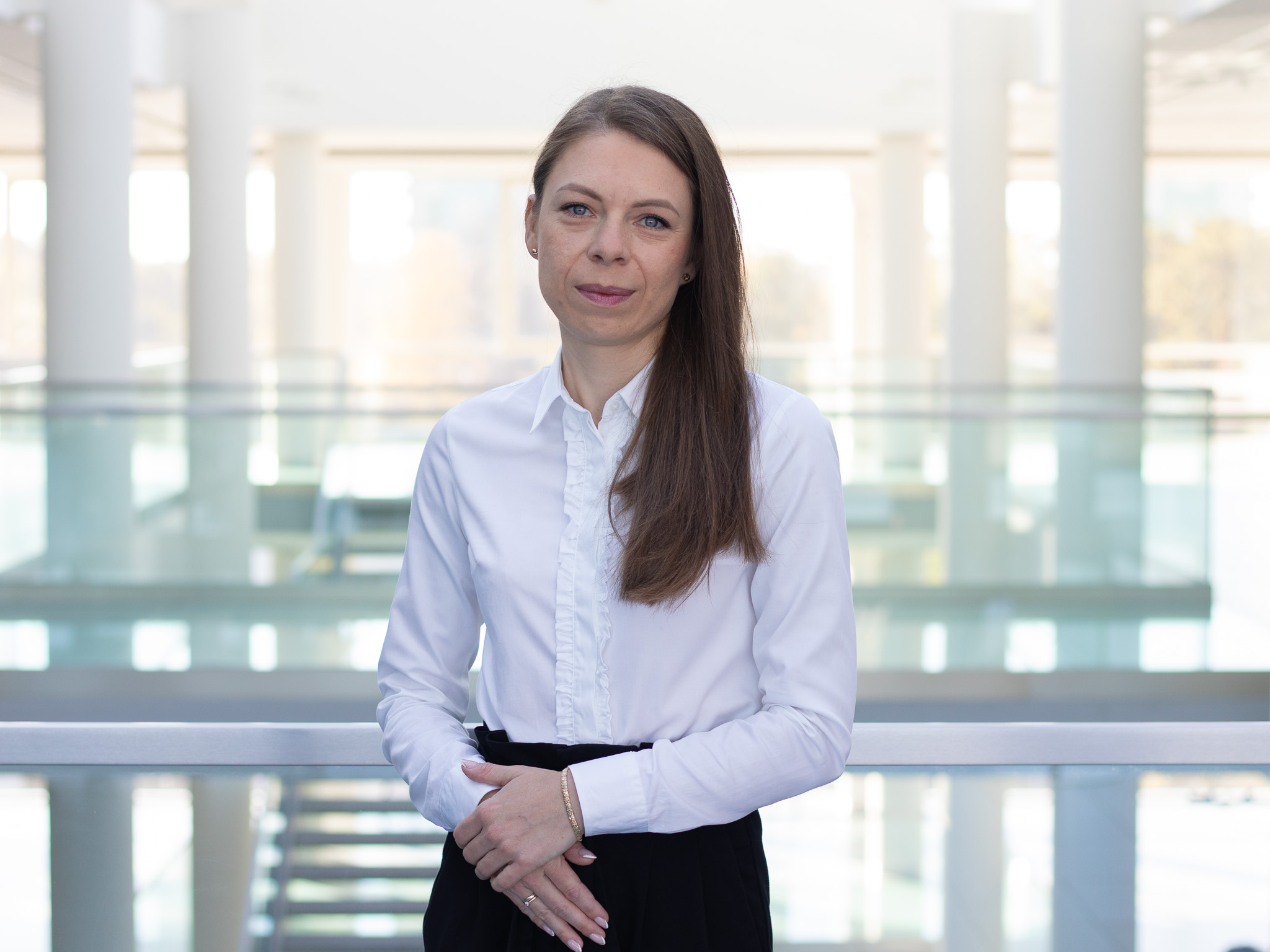 dr hab. Justyna Piechocka z Katedry Chemii Środowiska Wydziału Chemii UŁ