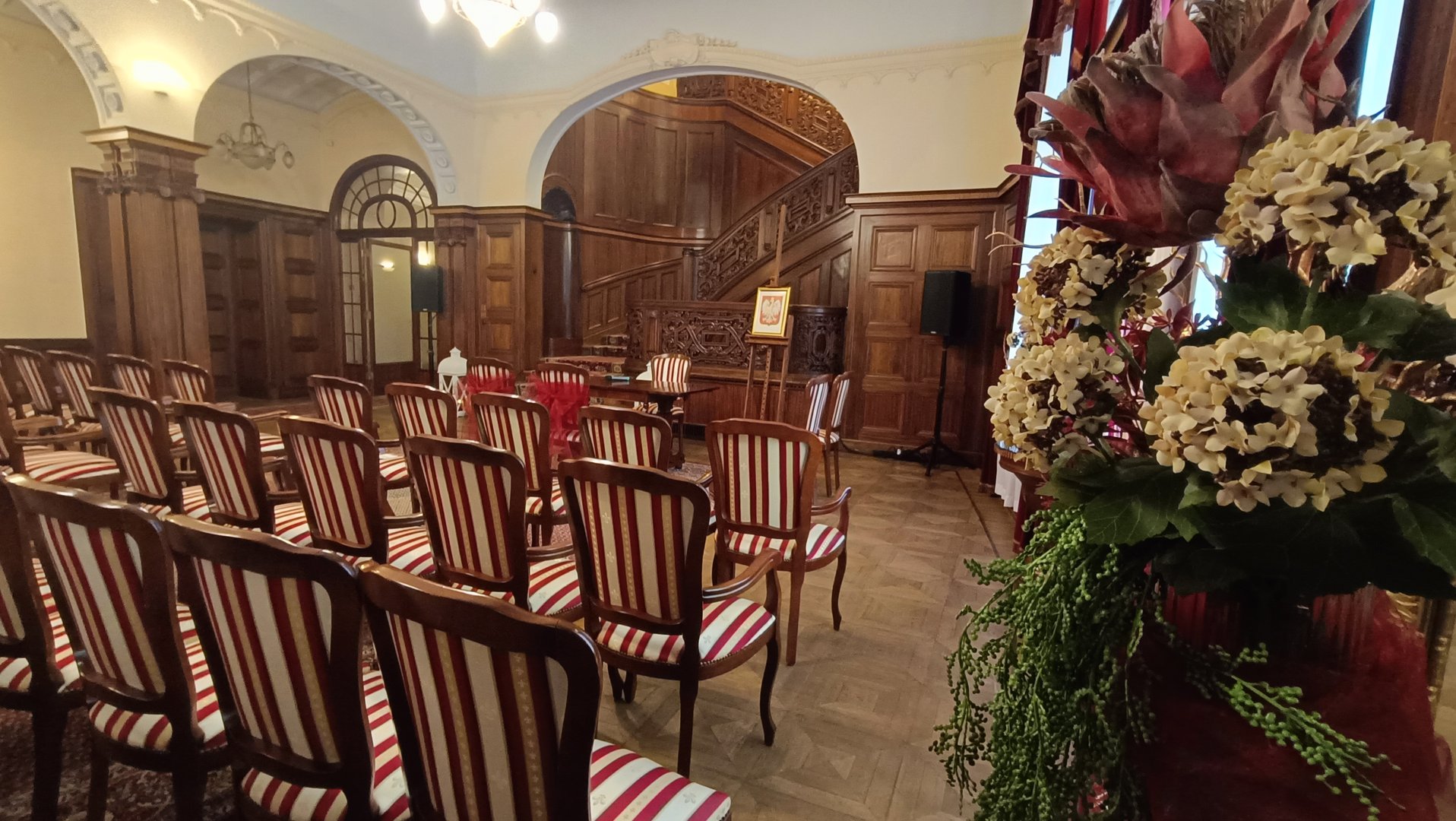 ceremonia w sali