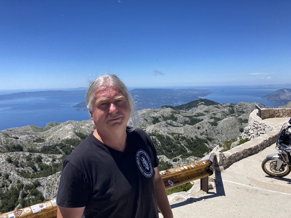 Dr Tylkowski na badaniach terenowych w Chorwacji