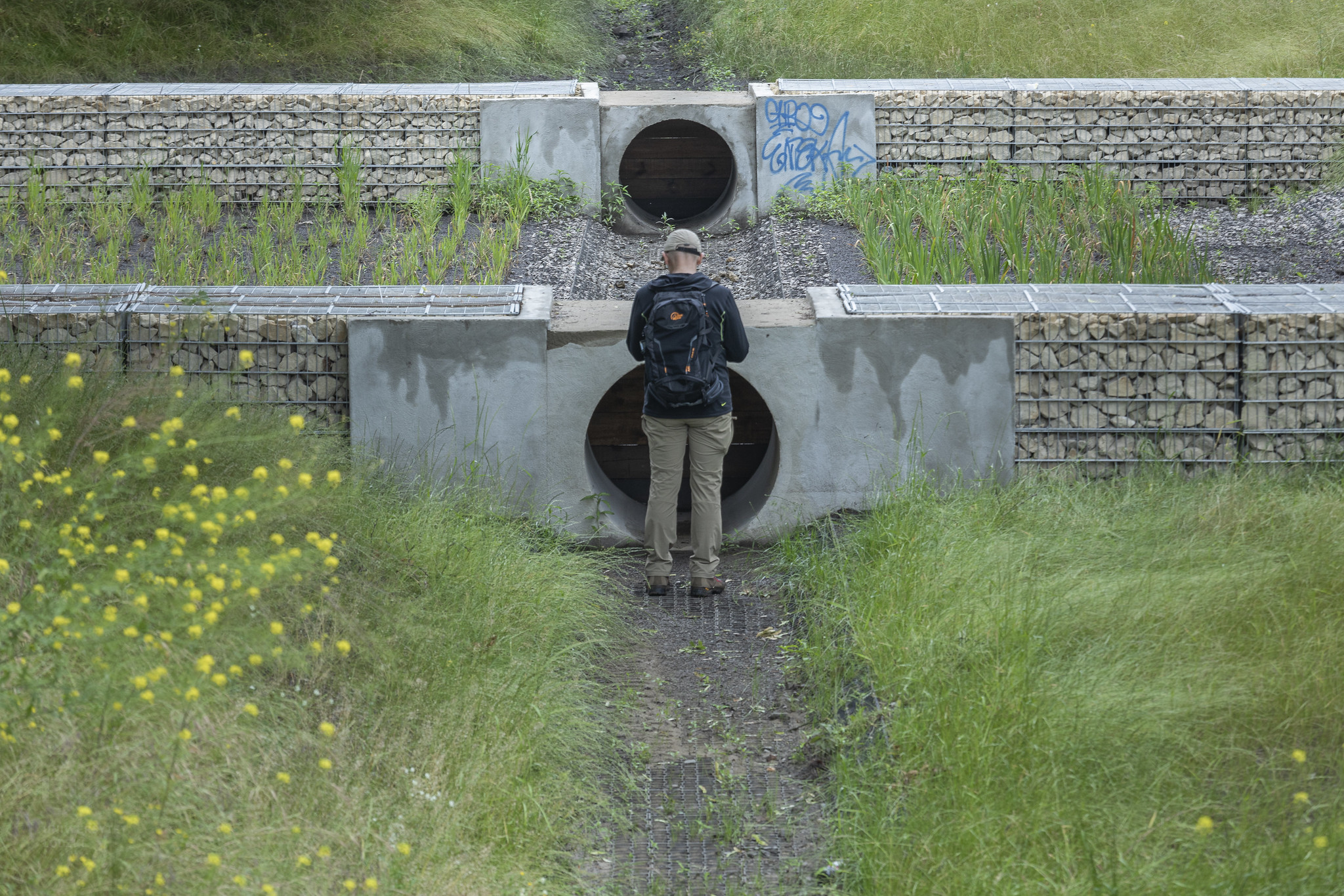 uczestnik warsztatu w terenie