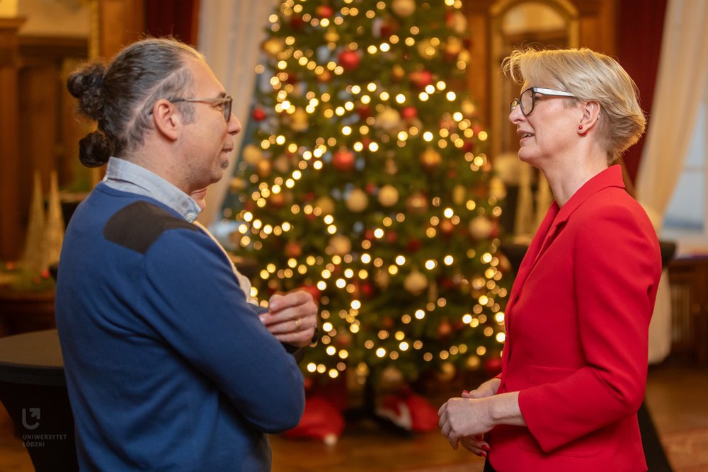 Świąteczne spotkanie z zagranicznymi naukowcami i doktorantami UŁ 