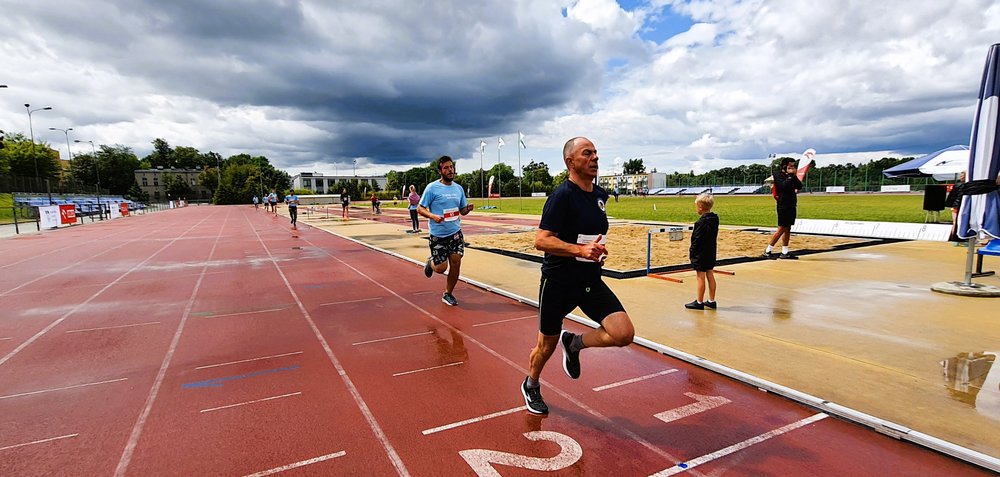 bieg podczas zawodów