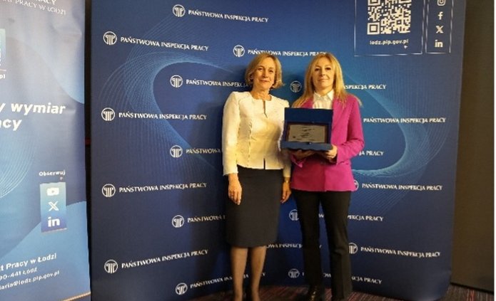 Nagrodzona Dr Barbara Krawczyk 