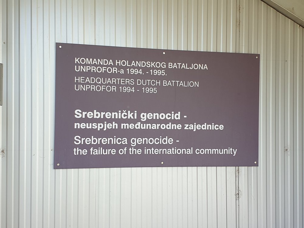 Doktorant UŁ w Srebrenicy