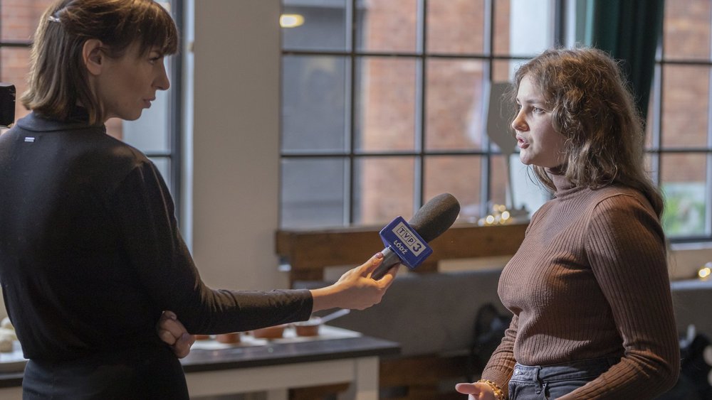 studentka z Ukrainy Oleksandra Korniiets 