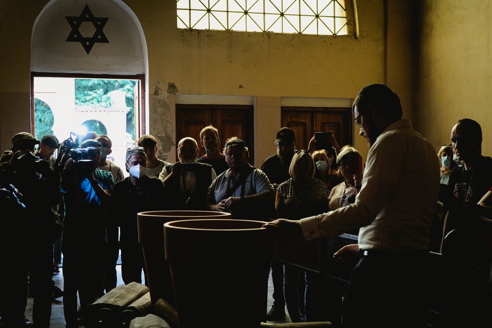 pogrzeb zwojów Tory