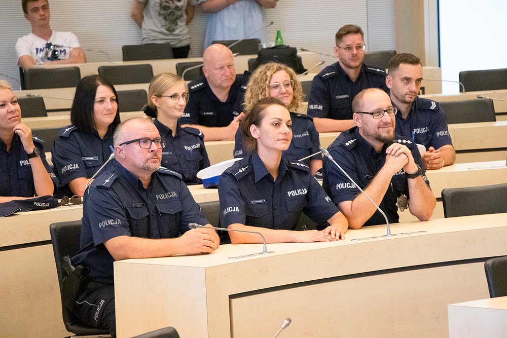 zakończenie akcji na wydziale