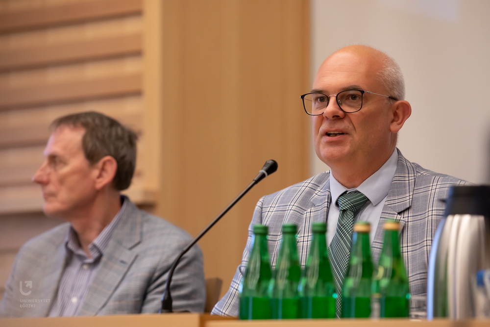 prorektor Zakrzewski podczas ceremonii