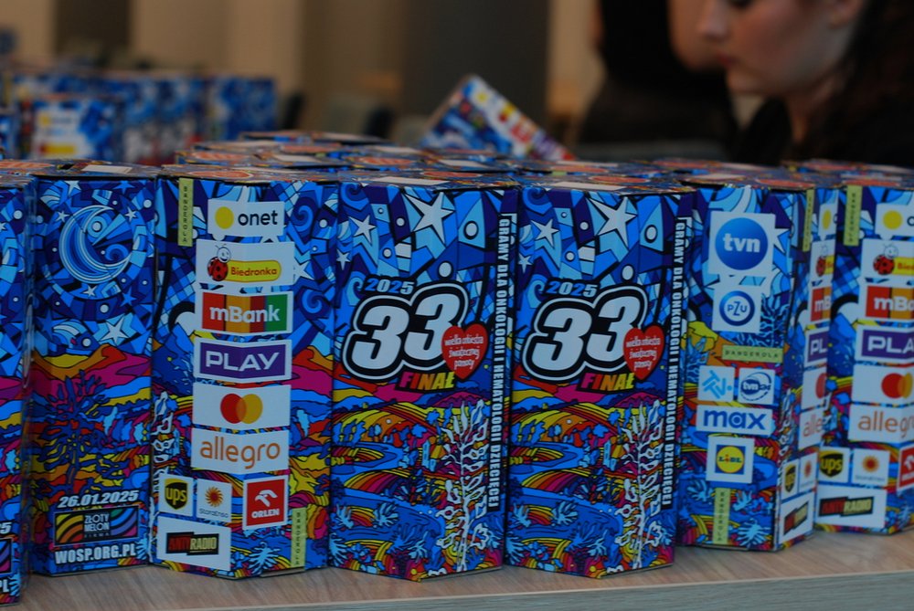 Puszki 33 finału Wielkiej Orkiestry Świątecznej Pomocy