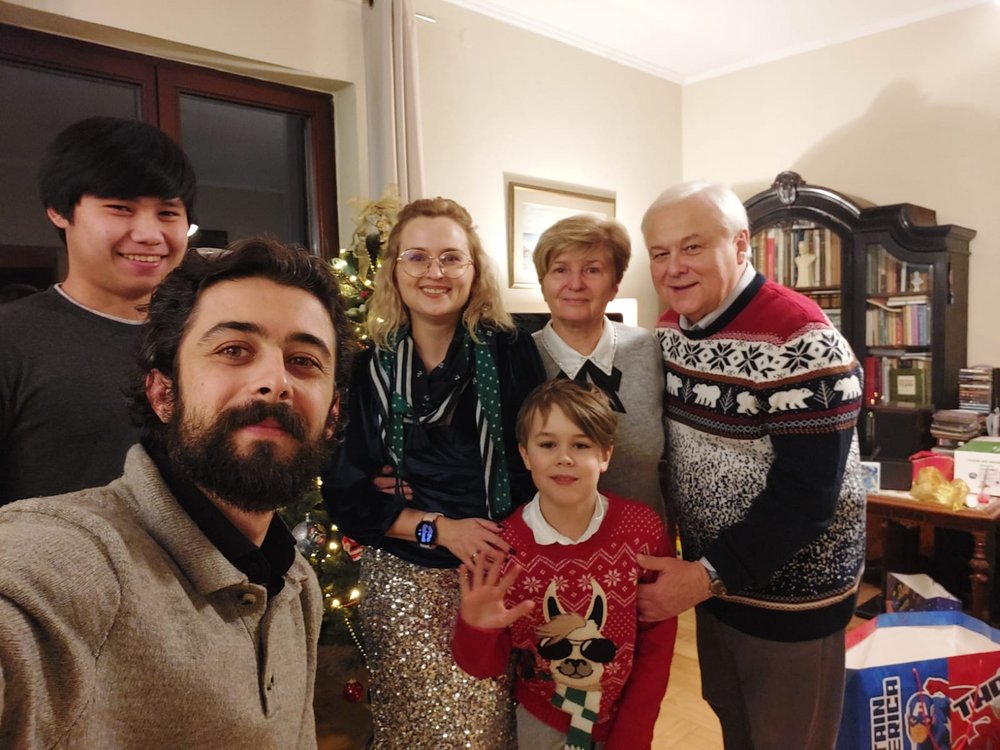 Uczestnicy akcji Gość na Gwiazdkę