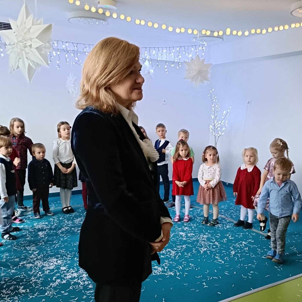 Rektor UŁ w przedszkolu