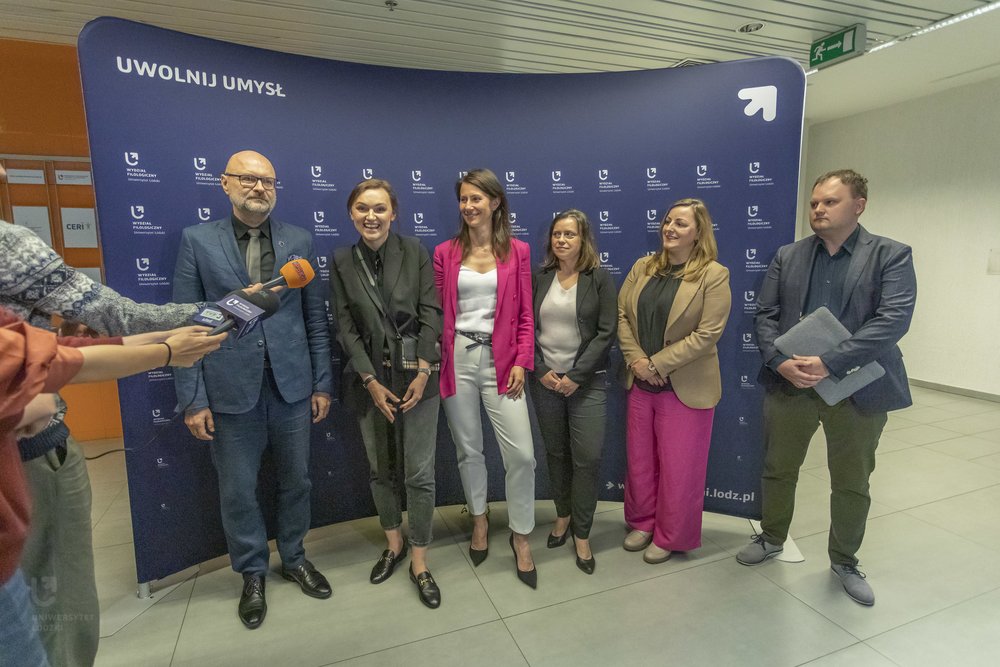 Zasmakuj Studiowania w Łodzi - powitanie przez organizatorów