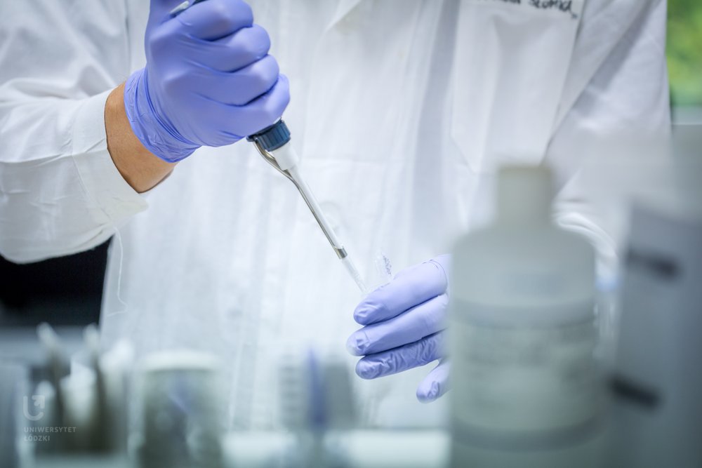 laboratorium, probówka
