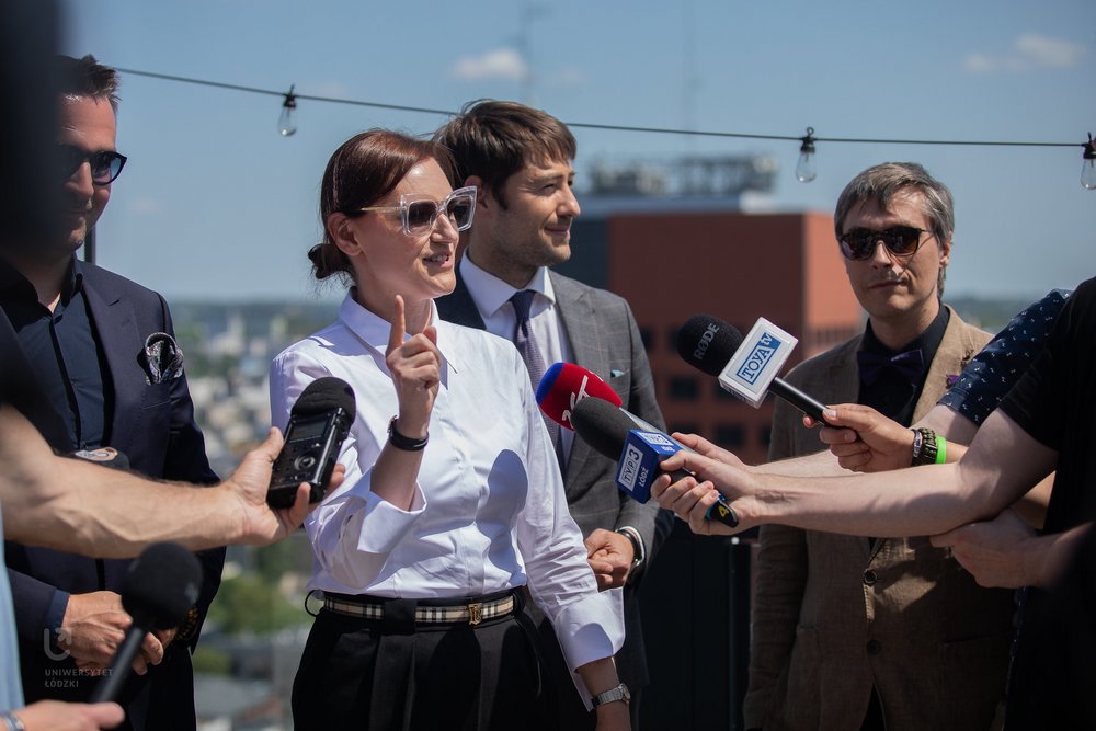 Konferencja prasowa na temat kierunku FinTech