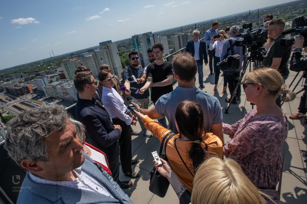 Konferencja prasowa na temat kierunku FinTech