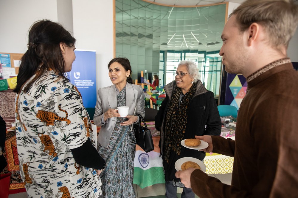 ambasador Indii na wystawach z okazji Dnia Azji