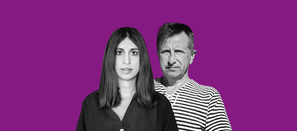 prof. Aliaksandra Sidarava oraz dra hab. Andrze Pieczewski