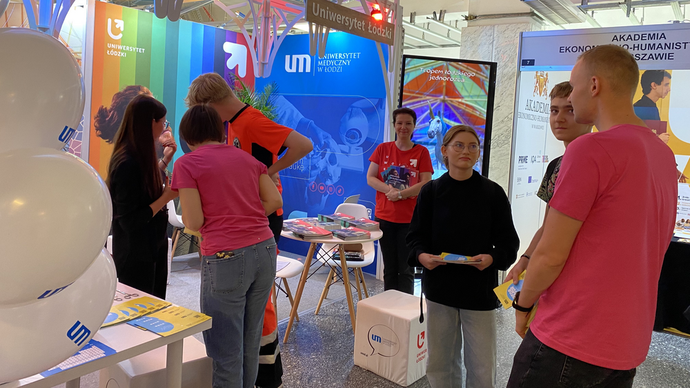 Łódzkie stoisko na Salonie Maturzystów