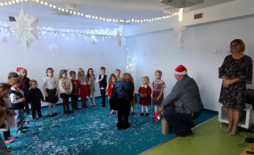 Rektor UŁ w przedszkolu