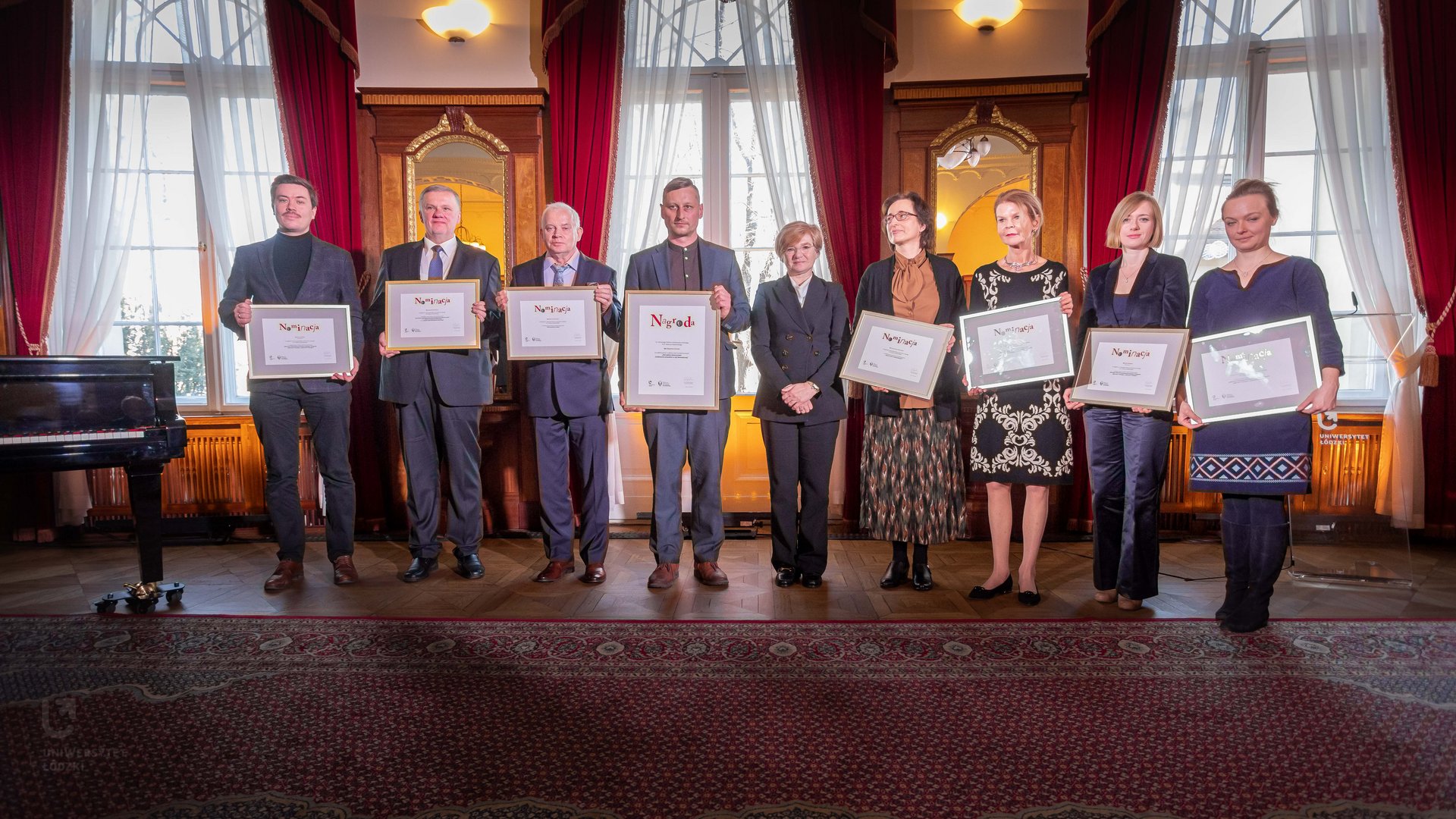 Zdjęcie grupowe nominowanych