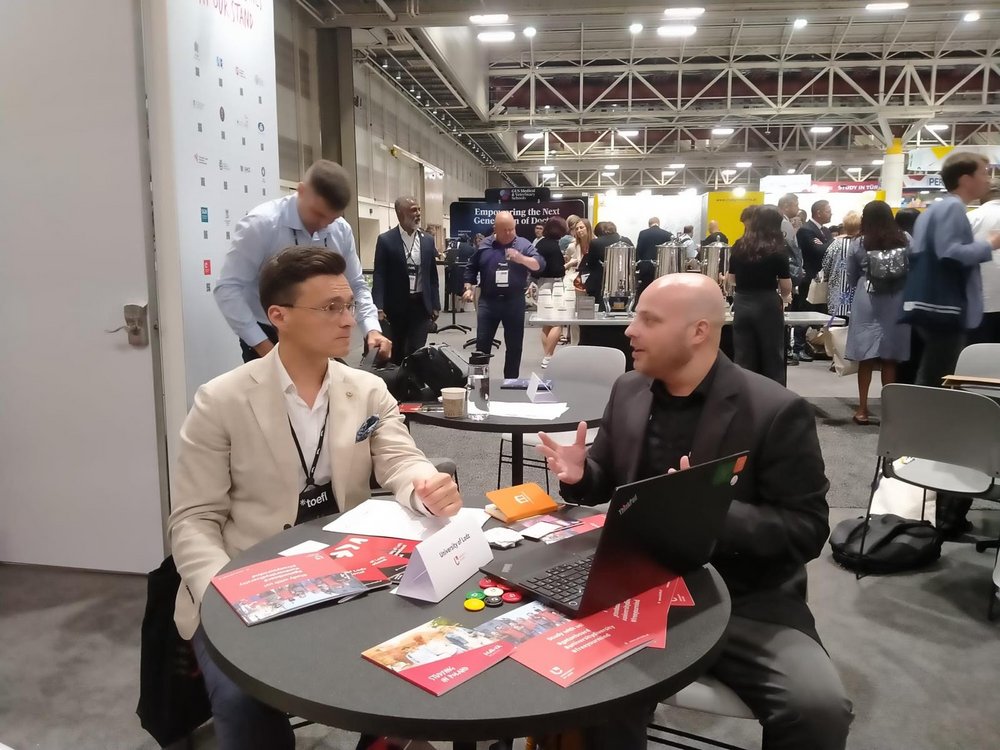 Delegacja UŁ na targach NAFSA w Nowym Orleanie