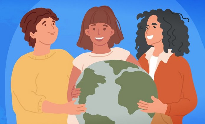 Banner "Młodzi o klimacie"