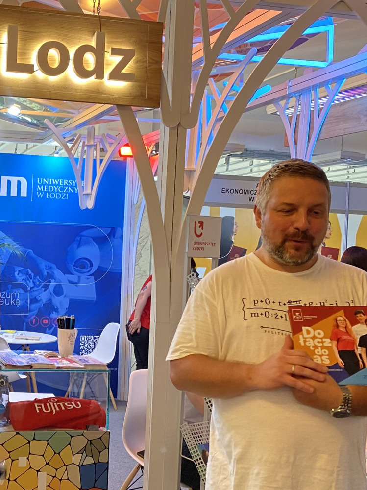 Łódzkie stoisko na Salonie Maturzystów