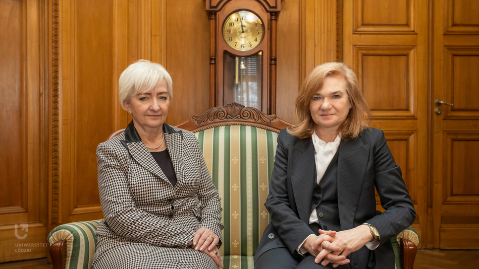 Spotkanie rektor UŁ i wojewody łódzkiego