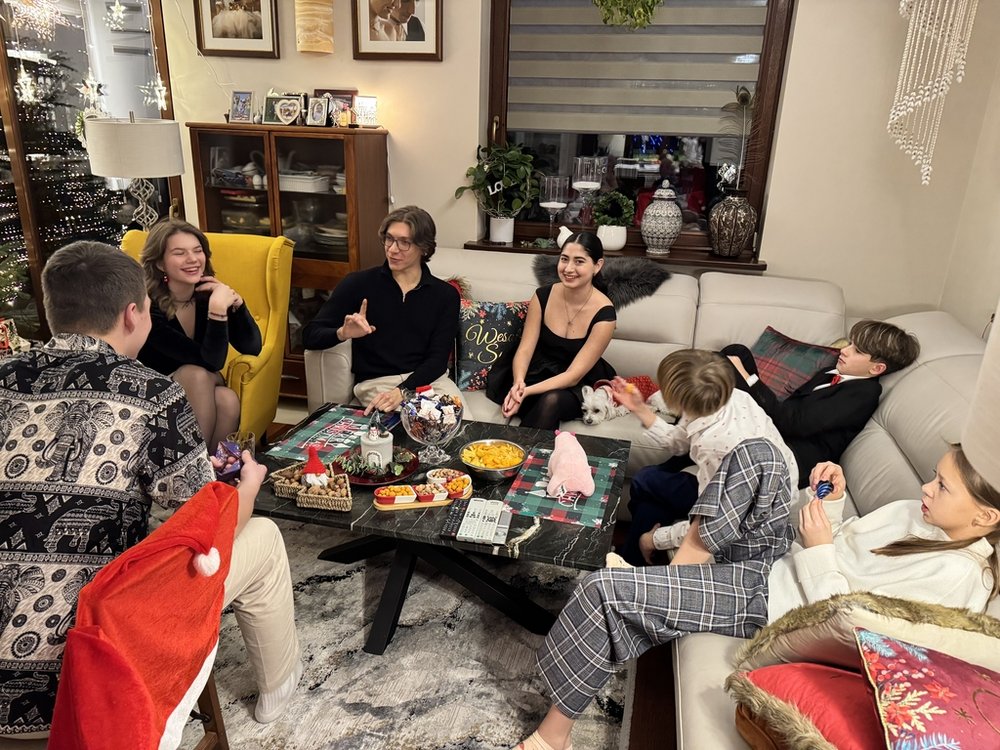 Uczestnicy akcji Gość na Gwiazdkę