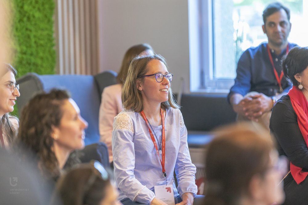 uczestnicy spotkania podczas wykładu 