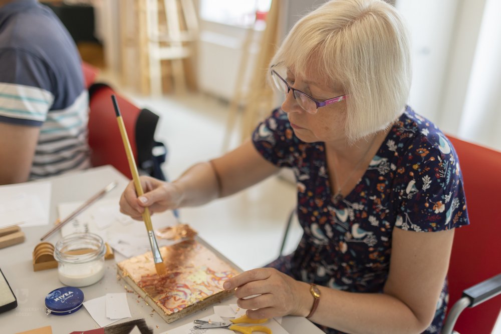 Uczestnicy BIP podczas zajęć