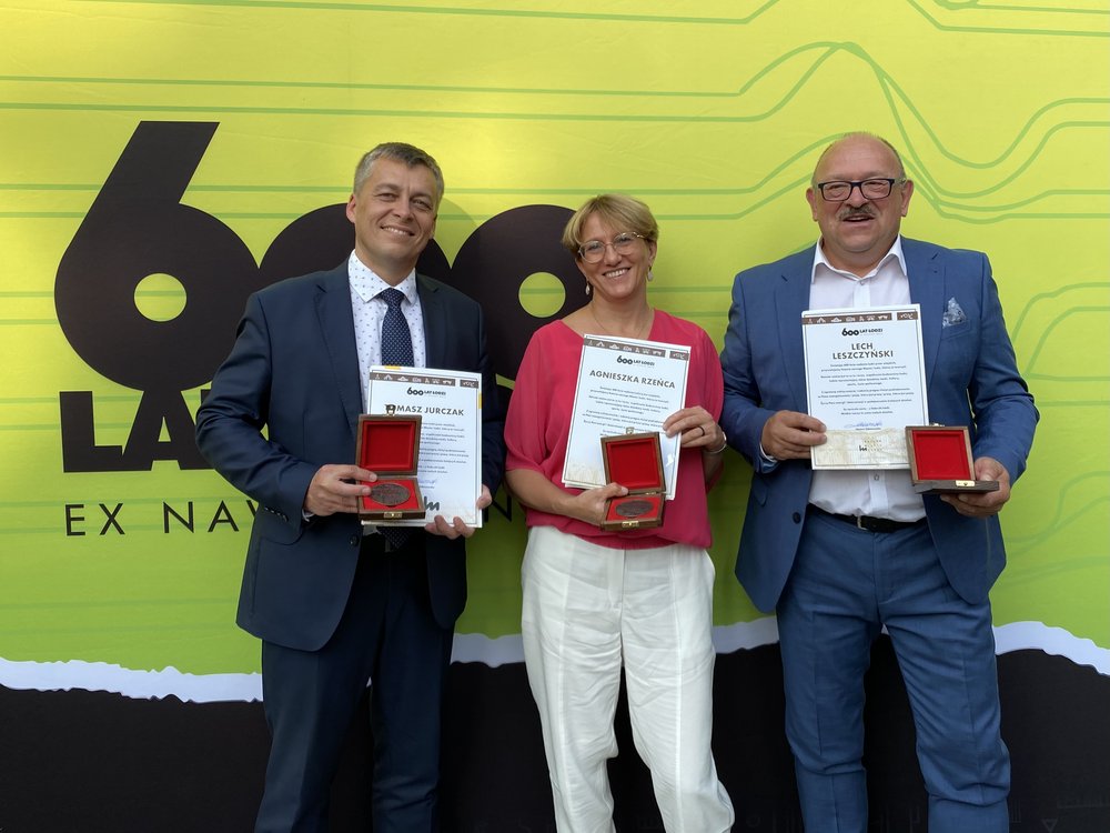 Prof. Tomasz Jurczak, dr Agnieszka Rzeńca i dr Lech Leszczyński