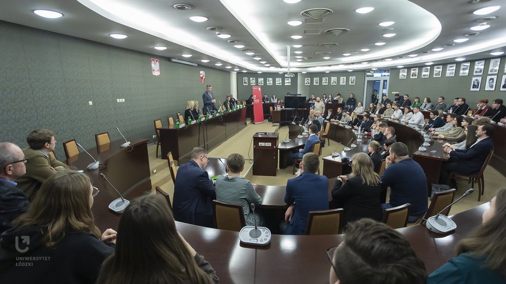 Minister nauki na UŁ