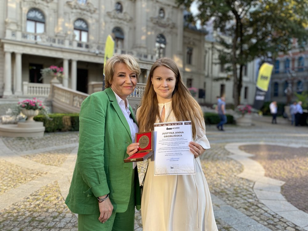 Hanna Zdanowska, dr Justyna Groblińska