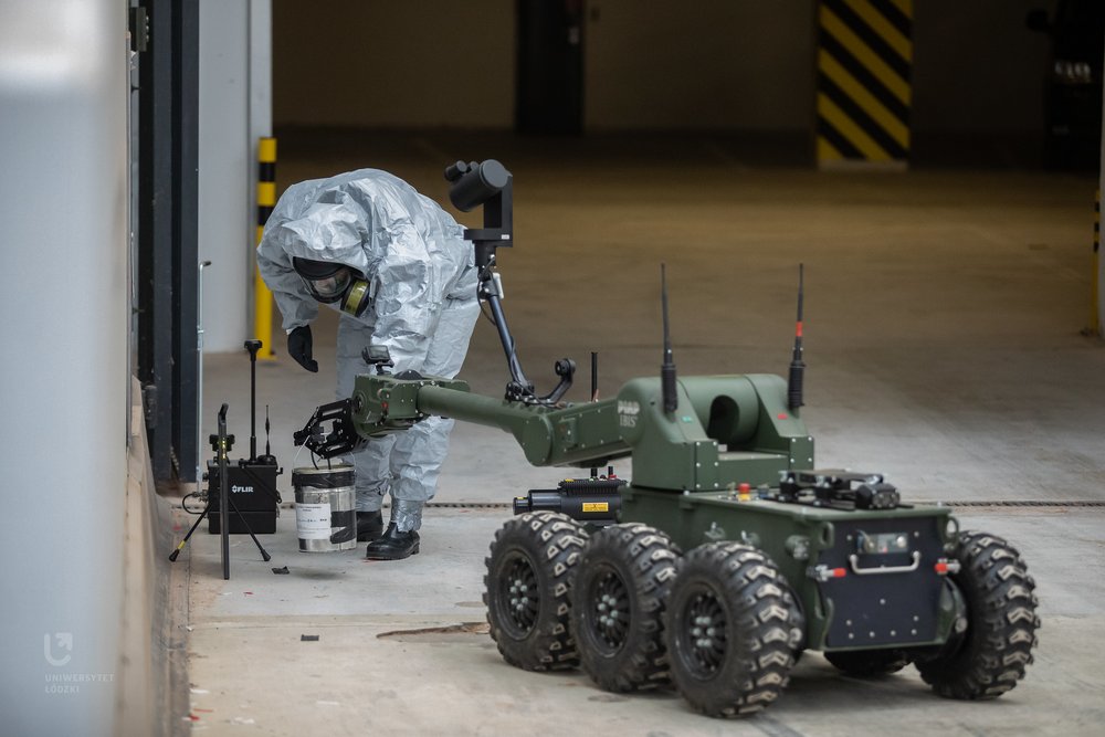 ćwiczenia służb na stadionie narodowym