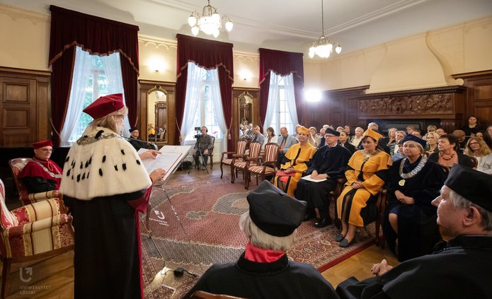 doctorates renewal ceremony at the Biedermann's Palace