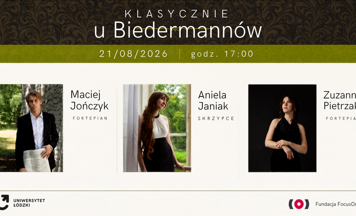 Photos of the artists participating in the concert