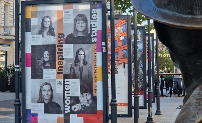 zdjęcie citylightów w mieście