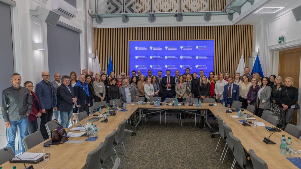 Uczestnicy Ministerialnego Forum Debaty Akademickiej