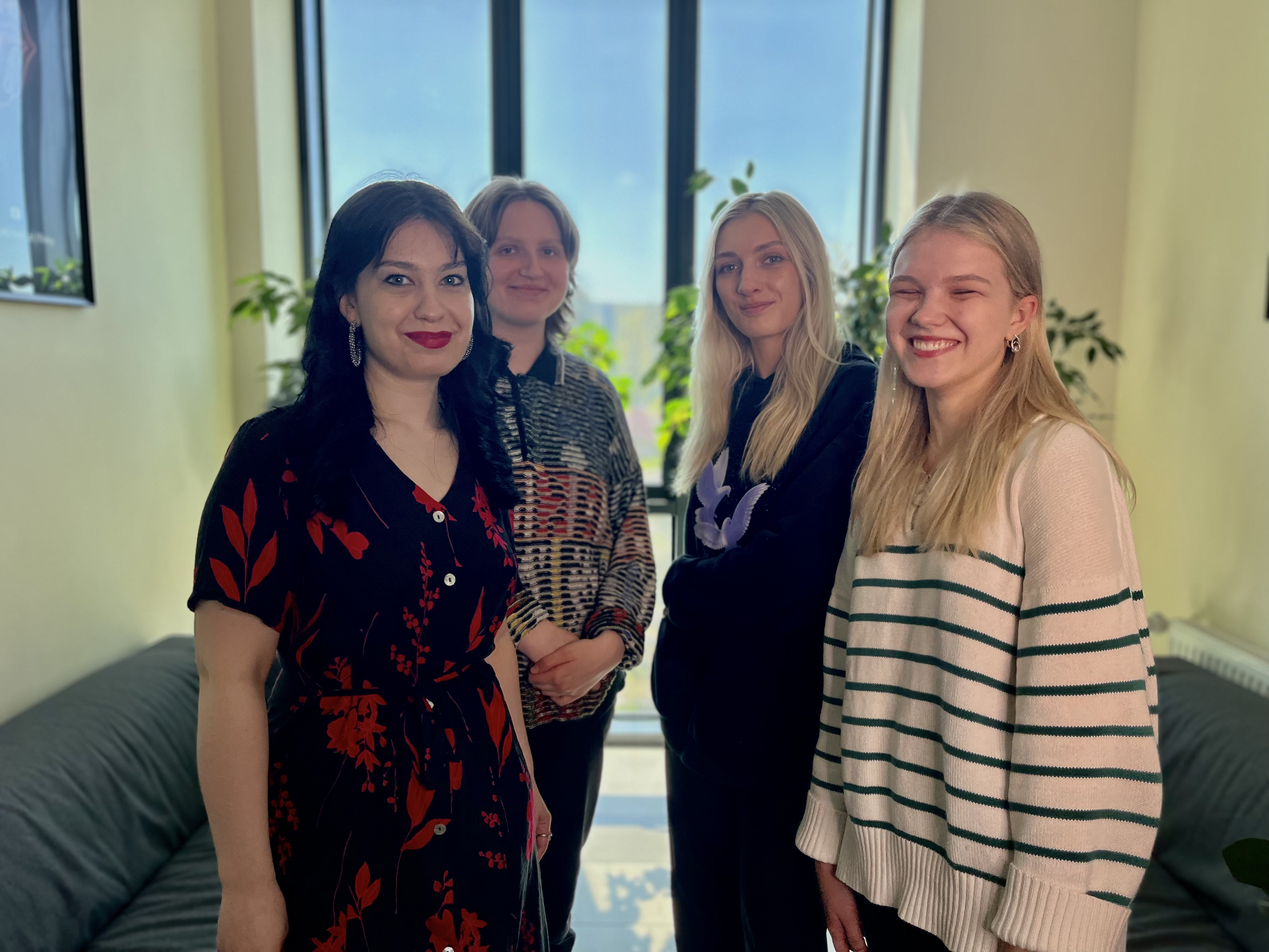 Studentki - organizatorki koncertu