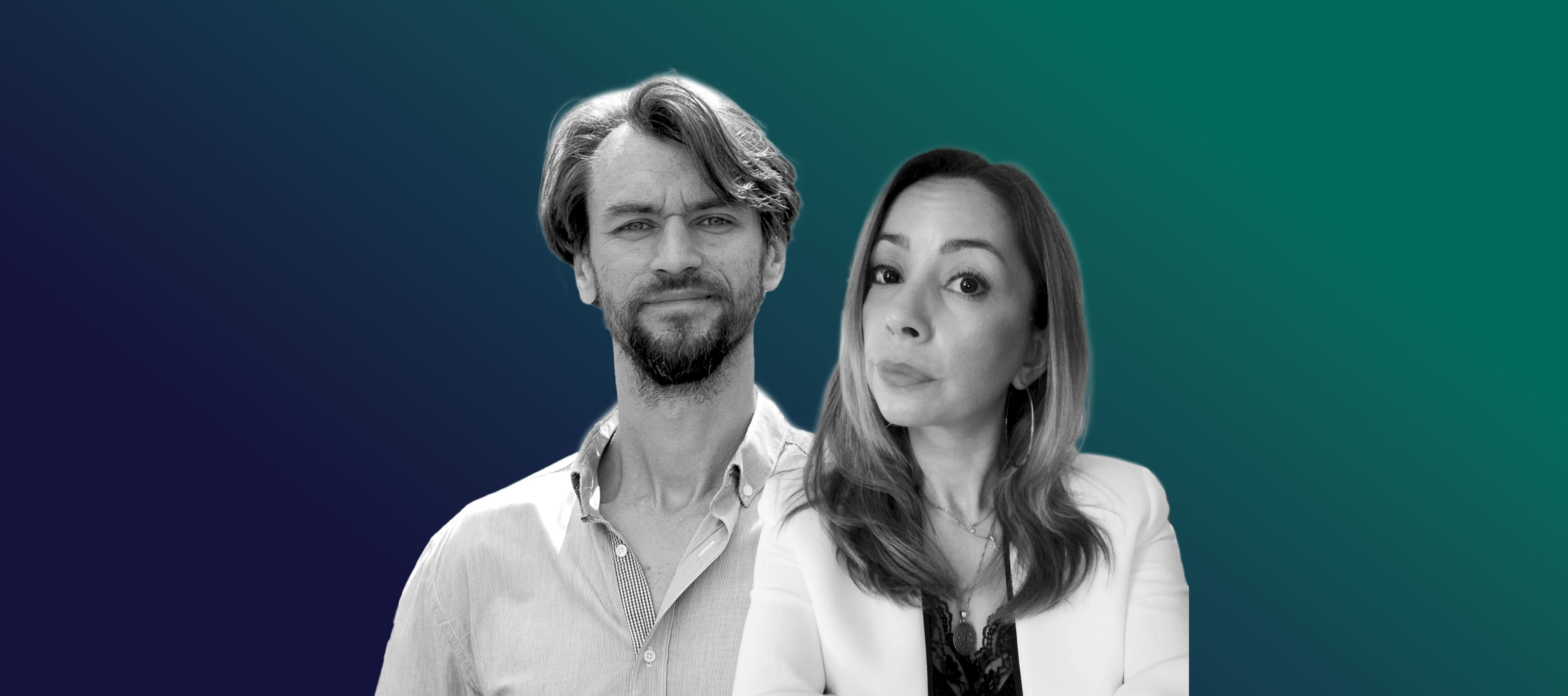 Zdjęcia portretowe dra Karola Jóźwiaka i dr Ruxandry Any