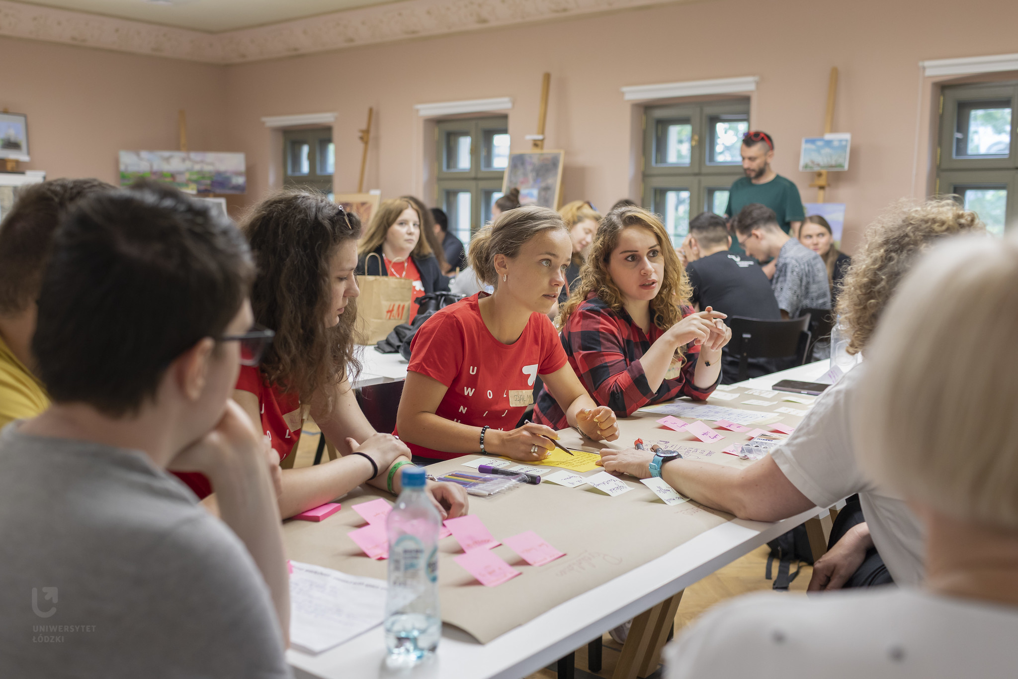 Uczestnicy BIP podczas zajęć