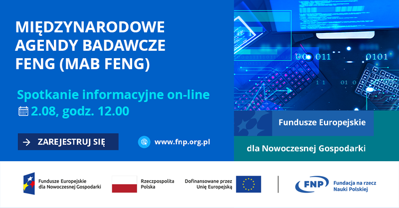 Baner informacyjny dotyczący spotkania iinformacyjnego Międzynarodowej Agendy Badawczej