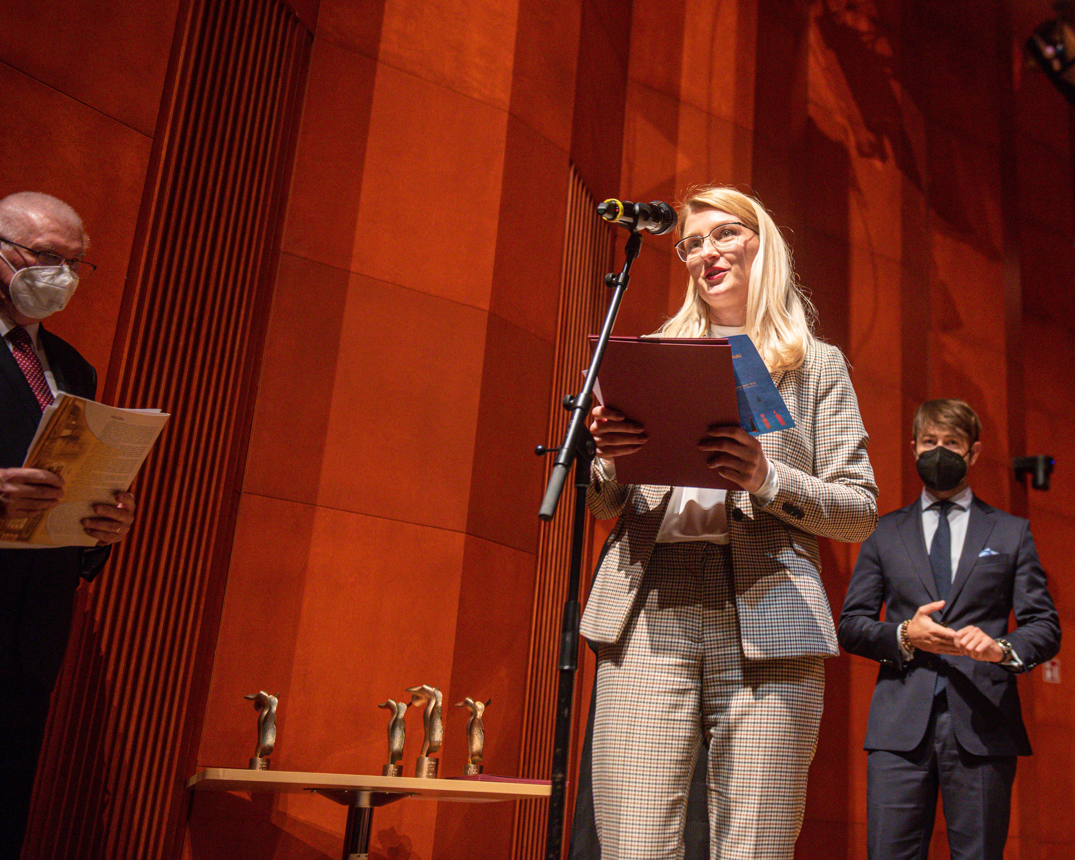 pani profesor z nagrodą