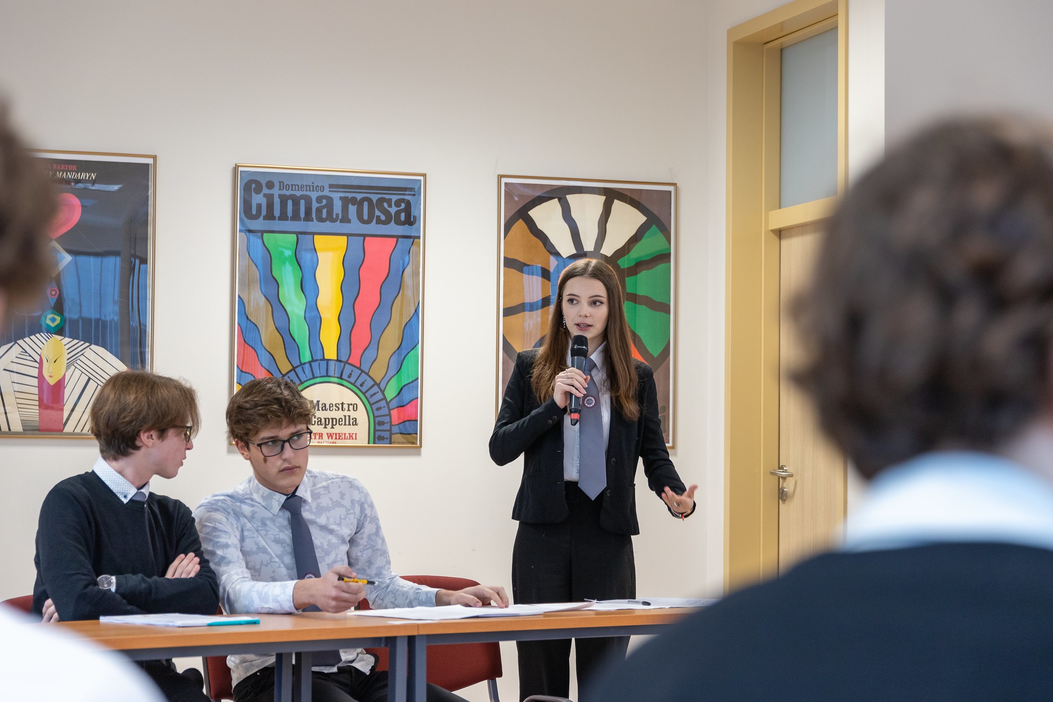 młodzież podczas turnieju