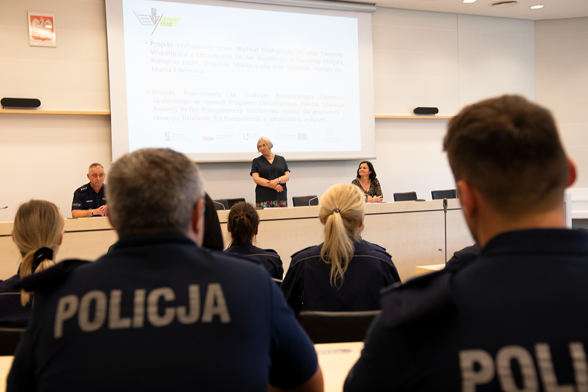 zakończenie akcji na wydziale