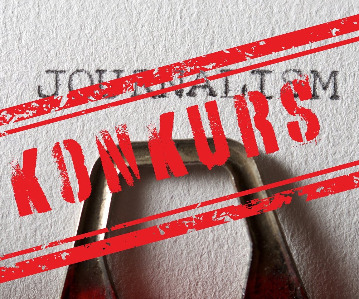 Baner konkursu dziennikarskiego