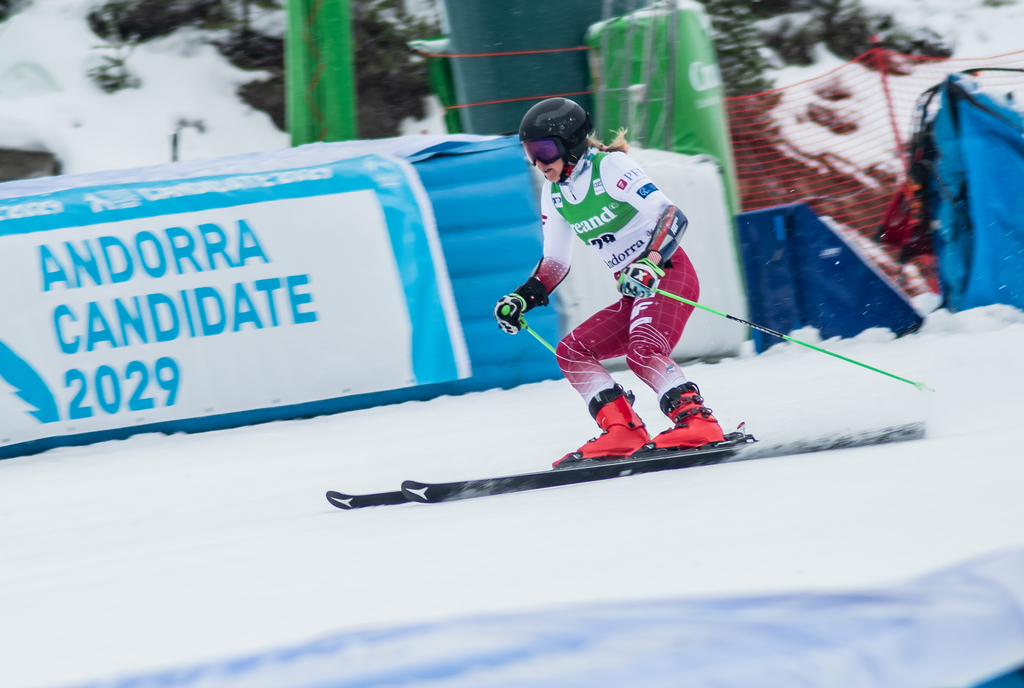 Magdalena Łuczak na stoku