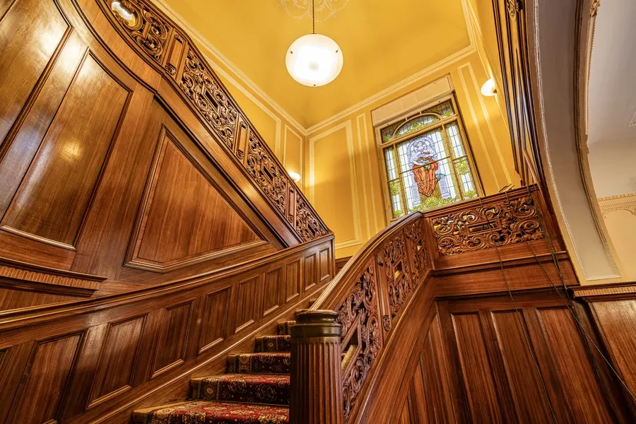 Klatka schodowa Pałacu Biedermanna