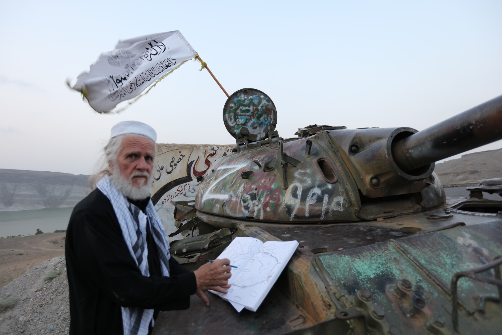 Kadr z filmu "Ukrainian Artist War"